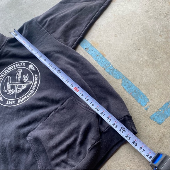 Witchburn Der Hexenhammer Hoodie Metal Hardcore - Picture 7 of 8